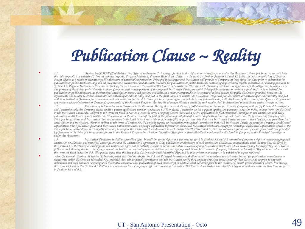 Intellectual Property Basics and Sticking Points - slide 47 of 56