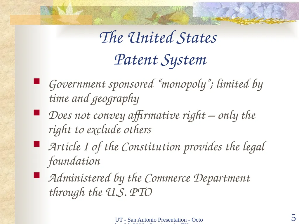 Intellectual Property Basics and Sticking Points - slide 5 of 56