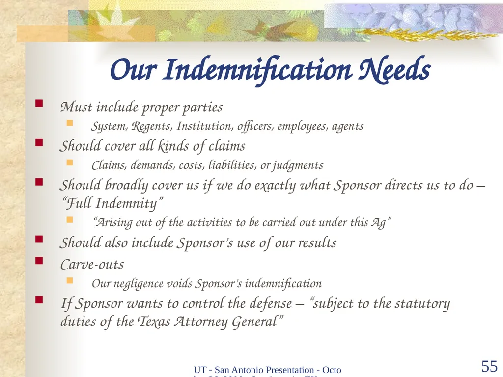 Intellectual Property Basics and Sticking Points - slide 53 of 56