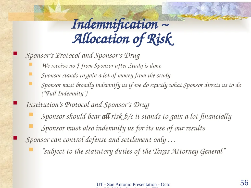 Intellectual Property Basics and Sticking Points - slide 54 of 56