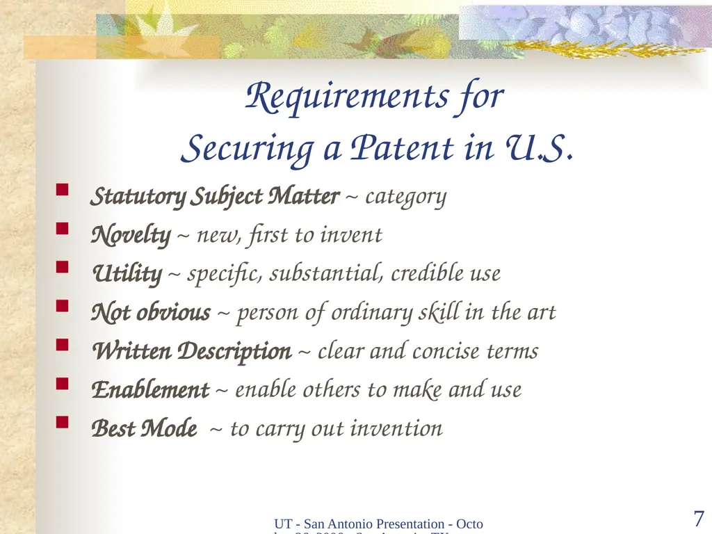 Intellectual Property Basics and Sticking Points - slide 6 of 56