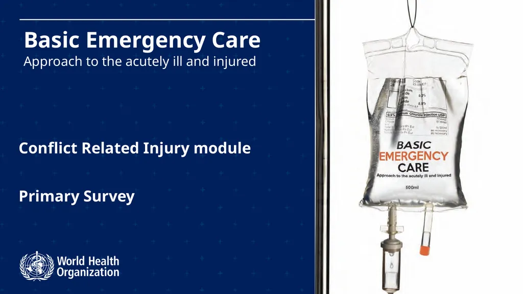 Basic Emergency Care Approach to the acutely ill - slide 1 of 16