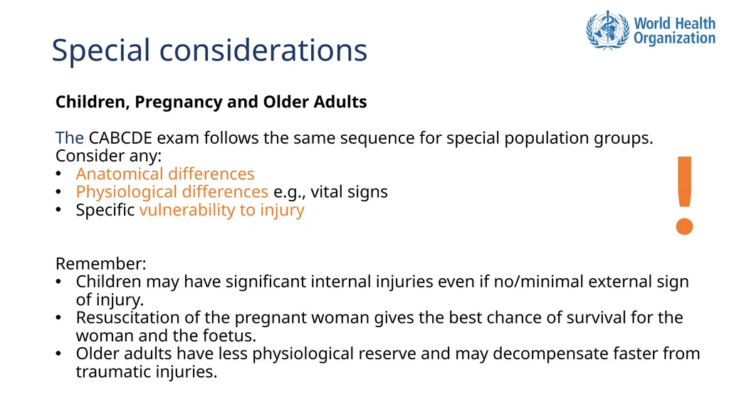Basic Emergency Care Approach to the acutely ill - slide 13 of 16
