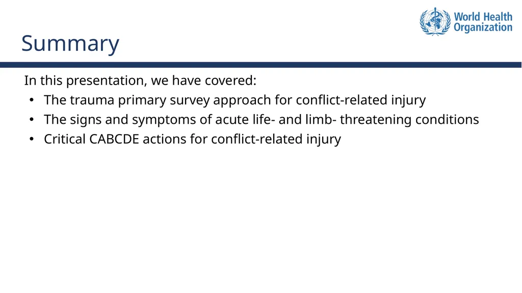 Basic Emergency Care Approach to the acutely ill - slide 16 of 16