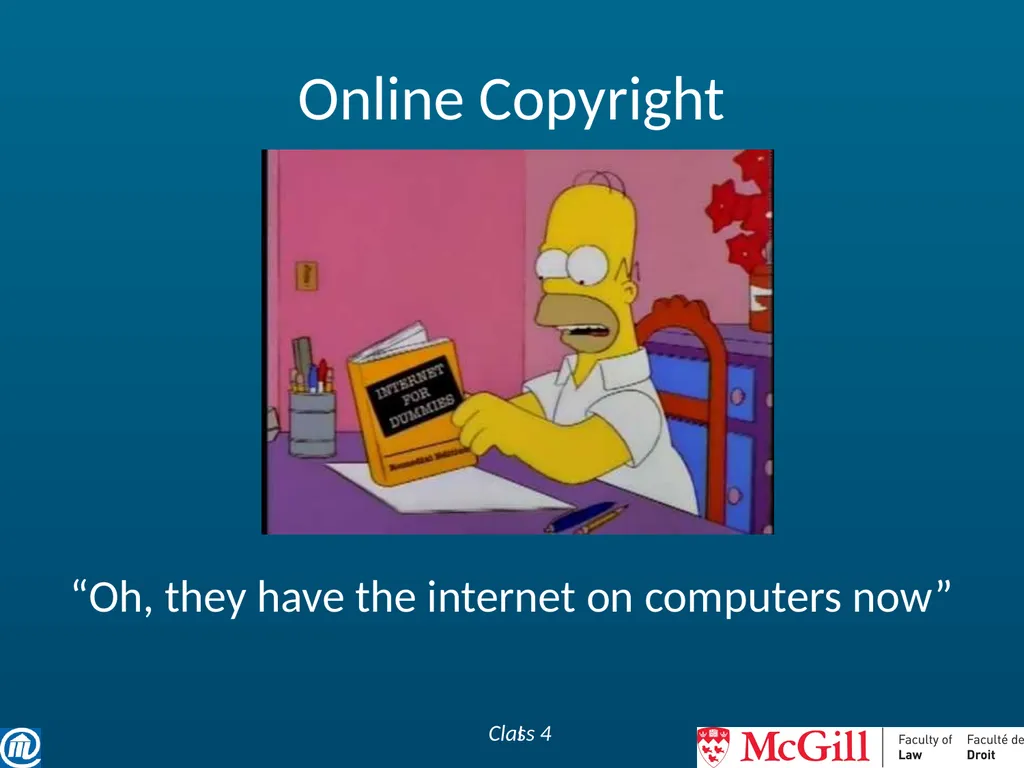 Class 4 – September 28 Still a touch of class - slide 63 of 87