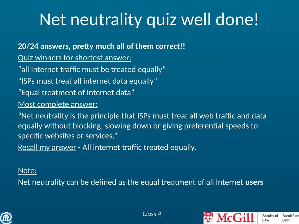 Class 4 – September 28 Still a touch of class - slide 12 of 87