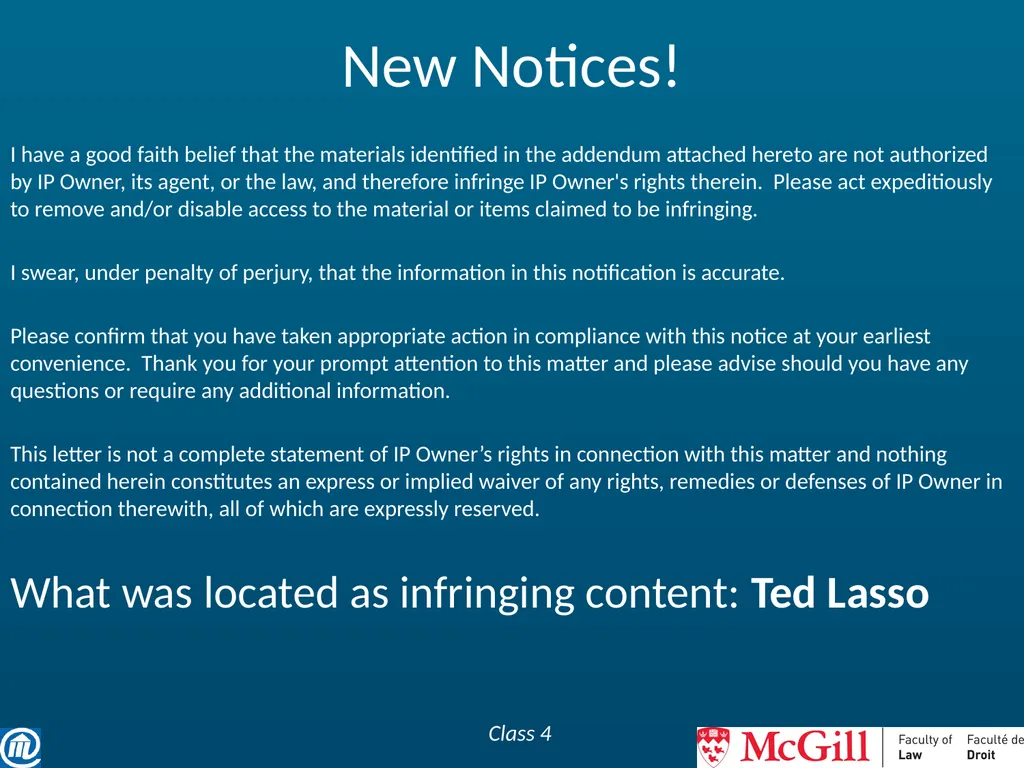 Class 4 – September 28 Still a touch of class - slide 78 of 87
