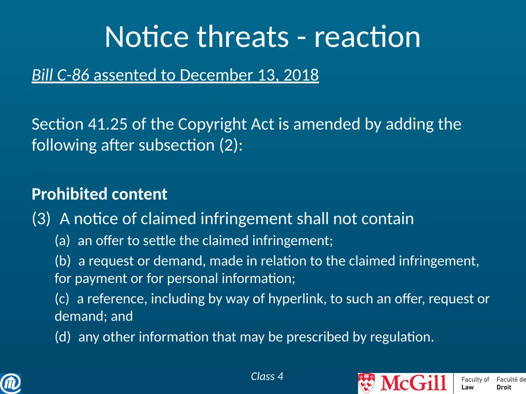 Class 4 – September 28 Still a touch of class - slide 76 of 87