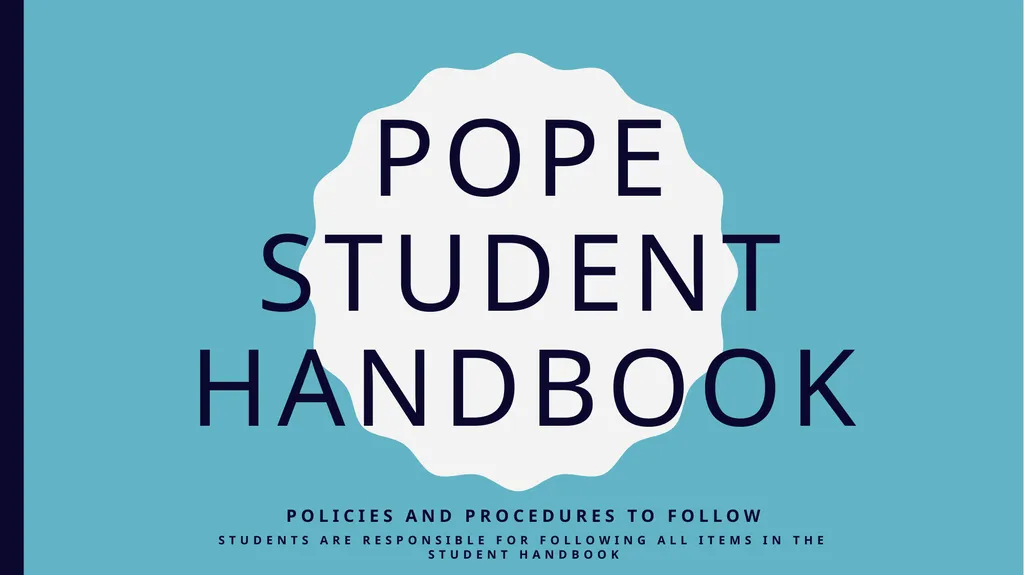 Welcome back to Pope high school August 1, 2024 - slide 2 of 43
