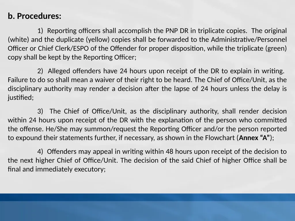 SUPPLEMENTAL GUIDELINES ON THE DELINQUENCY REPORT - slide 11 of 26