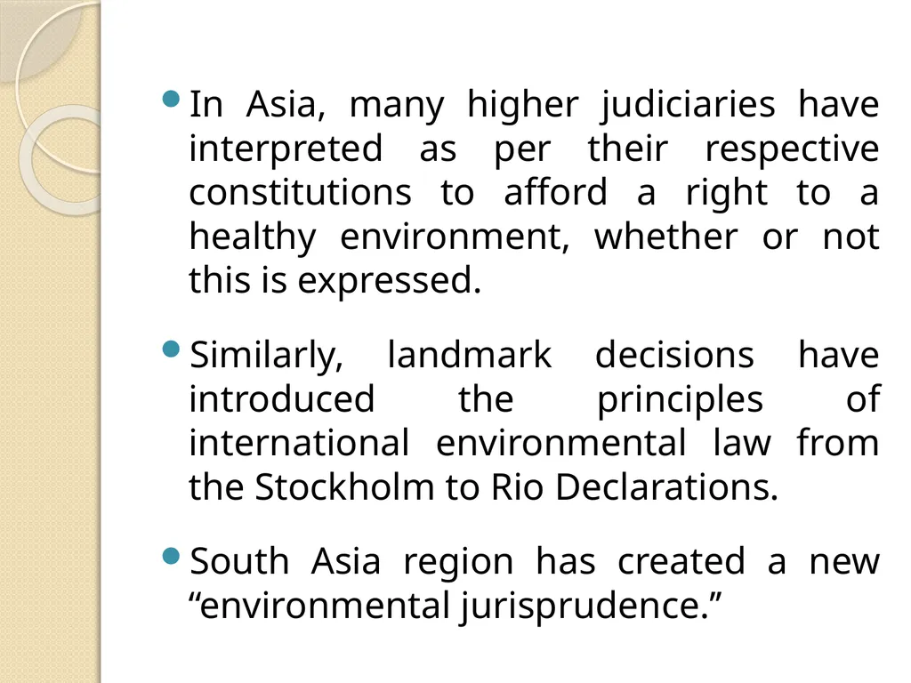 Asian Perspective on Environmental Law Binod - slide 3 of 15
