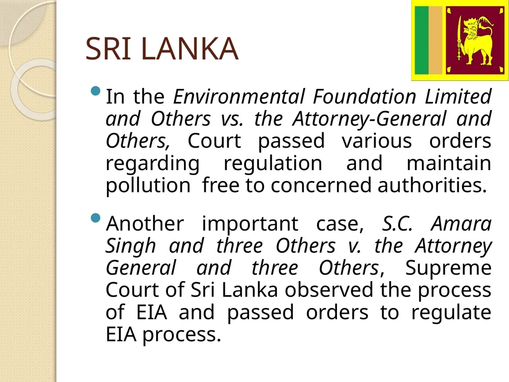 Asian Perspective on Environmental Law Binod - slide 8 of 15