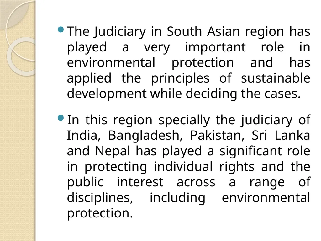 Asian Perspective on Environmental Law Binod - slide 4 of 15