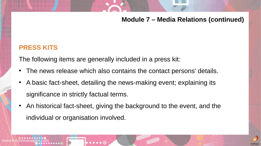 Public Relations N5 www.futuremanagers.com NATURE - slide 32 of 50