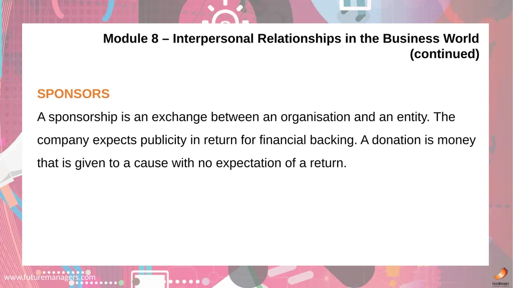 Public Relations N5 www.futuremanagers.com NATURE - slide 39 of 50