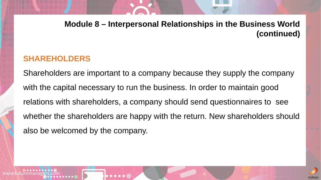 Public Relations N5 www.futuremanagers.com NATURE - slide 42 of 50