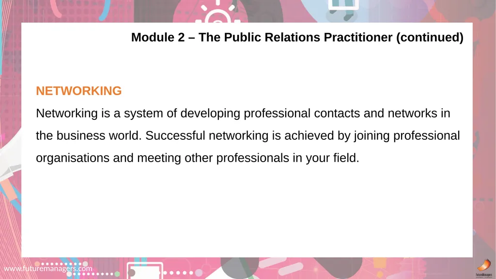 Public Relations N5 www.futuremanagers.com NATURE - slide 9 of 50