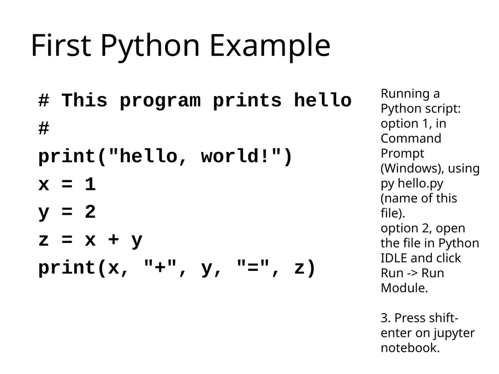 Week 2, Programming in machine learning: Python & - slide 4 of 41
