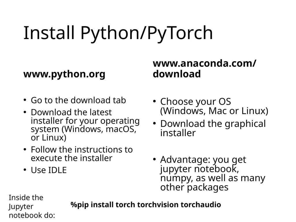 Week 2, Programming in machine learning: Python & - slide 3 of 41