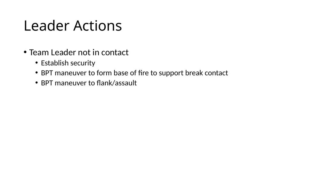 Conduct a Squad Assault 07-4-D9515 Conditions - slide 6 of 14