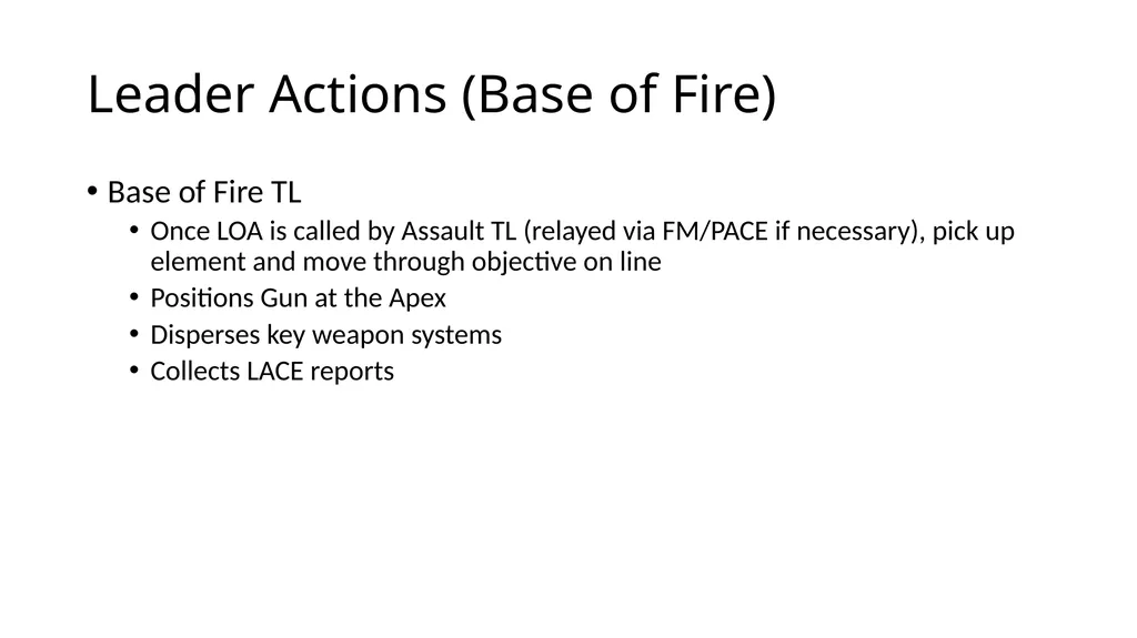 Conduct a Squad Assault 07-4-D9515 Conditions - slide 11 of 14