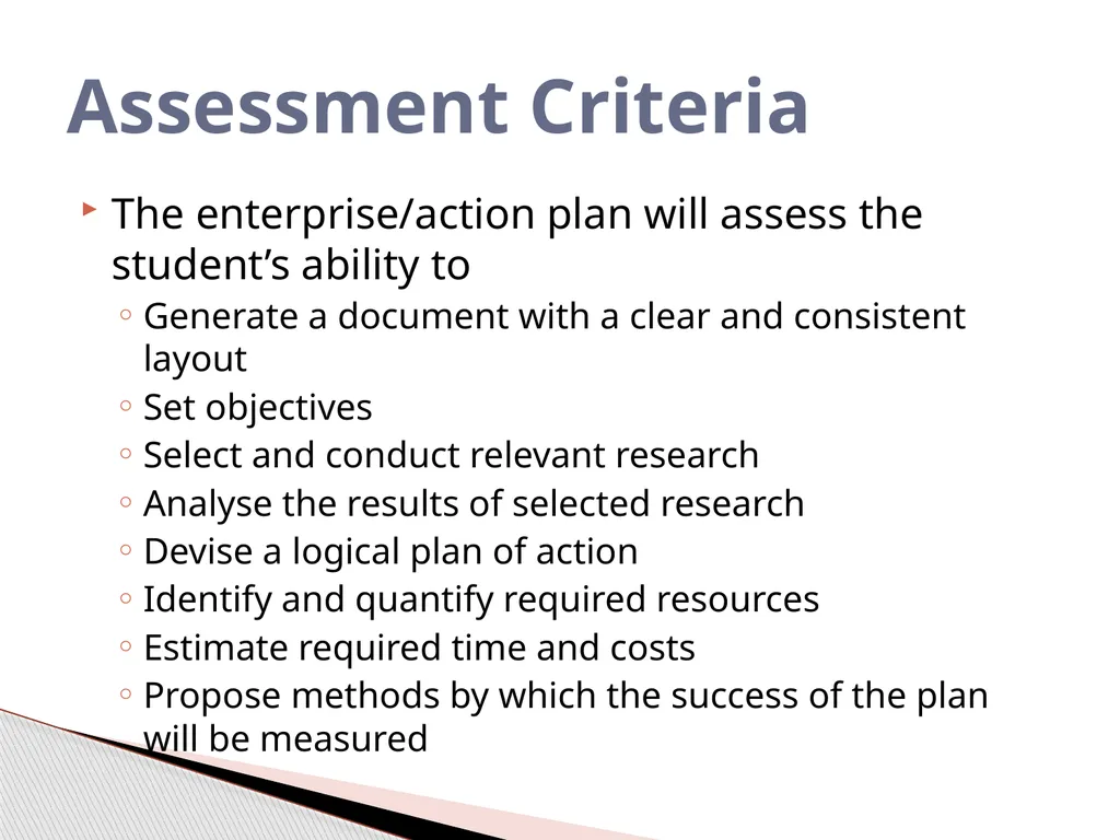 Enterprise/Action Plan Core Portfolio Item This is - slide 4 of 11