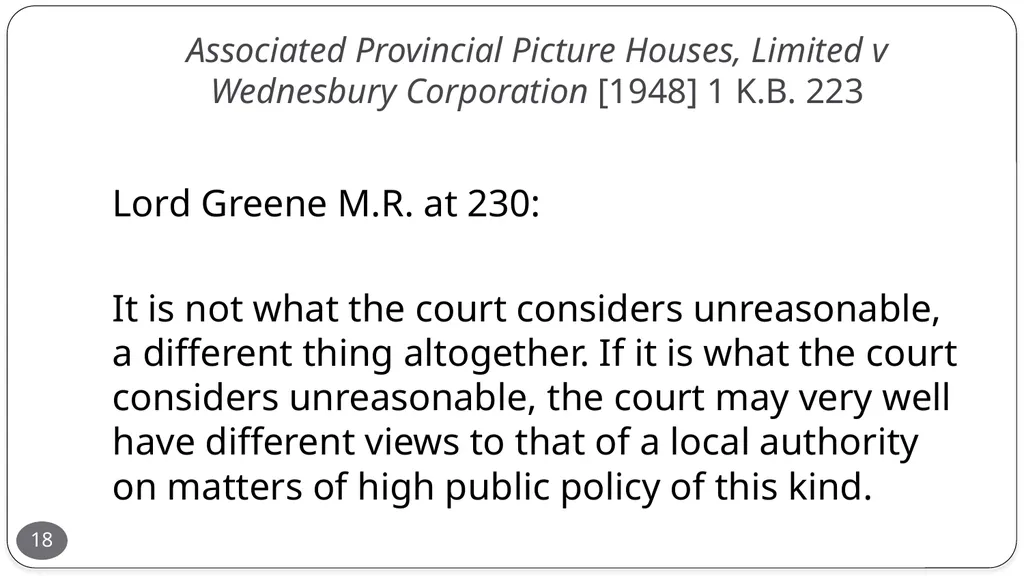 Presentation by the Honourable Justice Buchanan 10 - slide 18 of 38