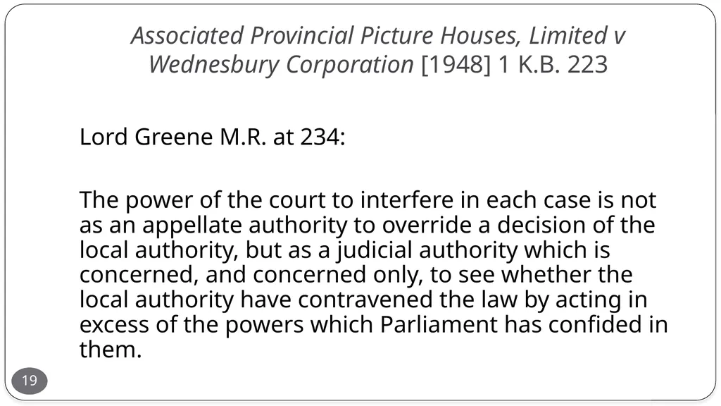 Presentation by the Honourable Justice Buchanan 10 - slide 19 of 38