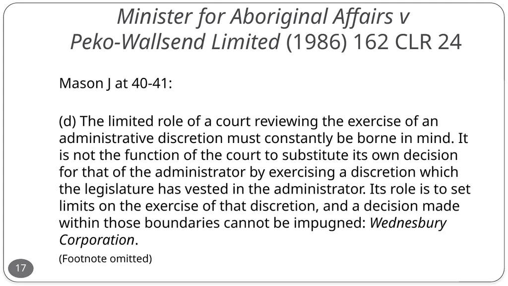 Presentation by the Honourable Justice Buchanan 10 - slide 17 of 38