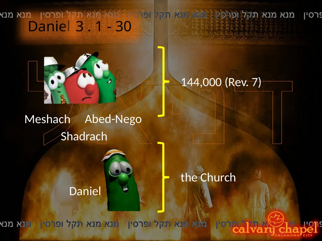 Daniel 3 . 1 - 30 A free CD of - slide 21 of 22