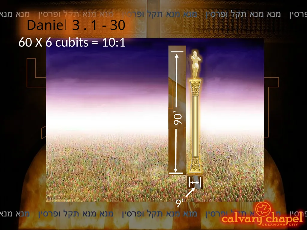 Daniel 3 . 1 - 30 A free CD of - slide 5 of 22