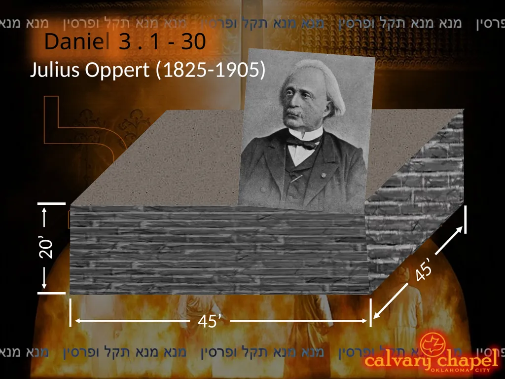 Daniel 3 . 1 - 30 A free CD of - slide 6 of 22