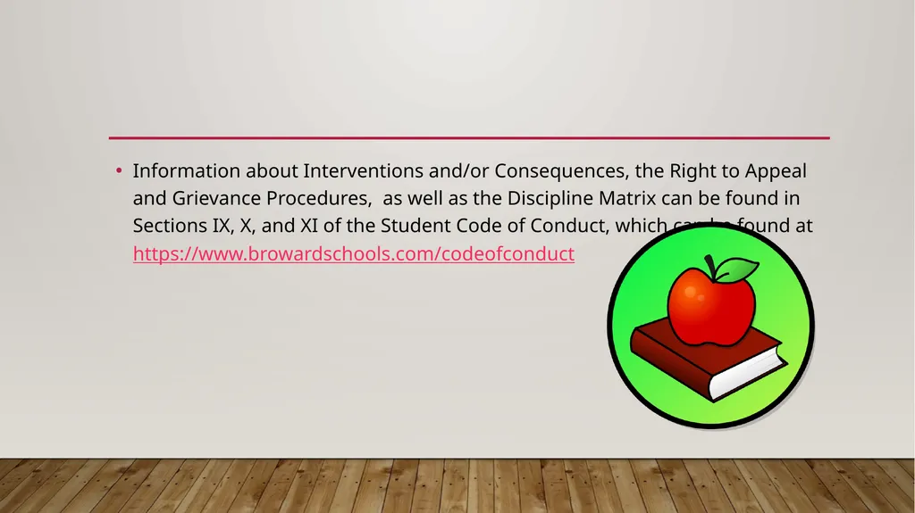 Broward County Public Schools Code of Conduct - slide 20 of 20