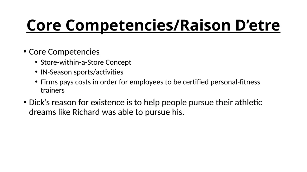 BY: DaShaun Amos Dick’s Sporting Goods Leading - slide 7 of 11