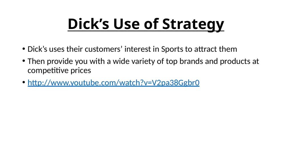 BY: DaShaun Amos Dick’s Sporting Goods Leading - slide 6 of 11