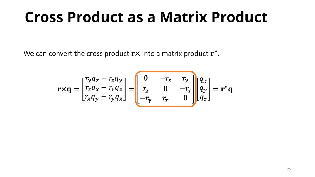 GAMES103: Intro to Physics-Based Animation Rigid - slide 26 of 41