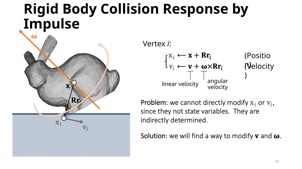 GAMES103: Intro to Physics-Based Animation Rigid - slide 24 of 41