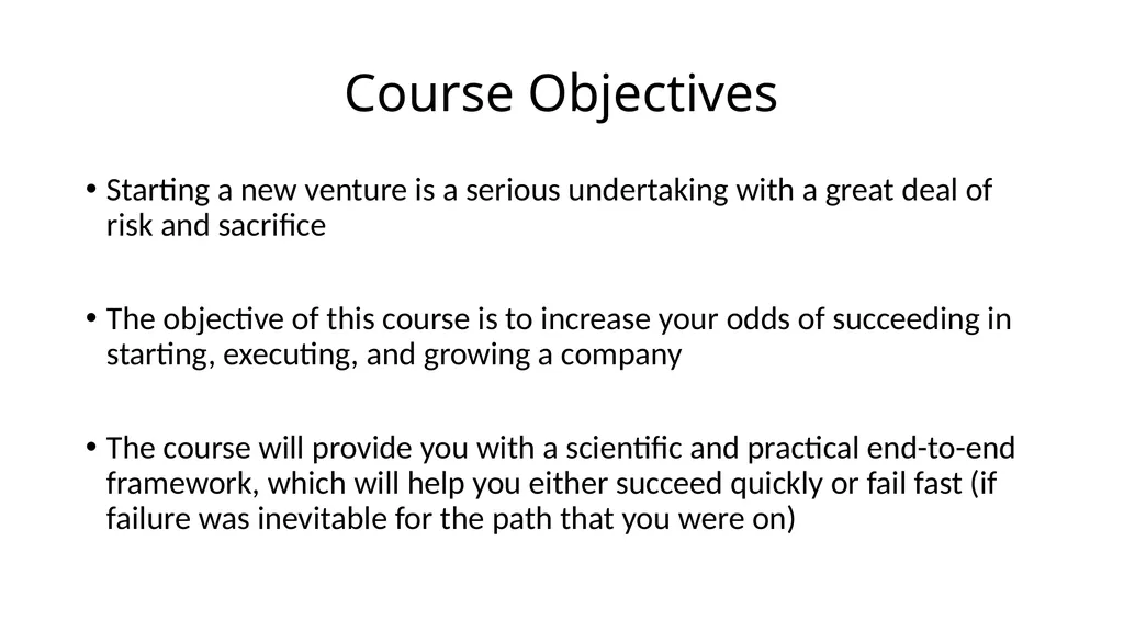 Entrepreneurship for Computer Science CS 15-390 - slide 21 of 28