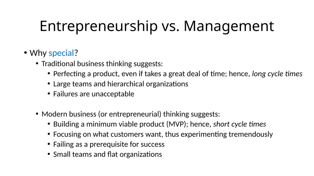Entrepreneurship for Computer Science CS 15-390 - slide 12 of 28