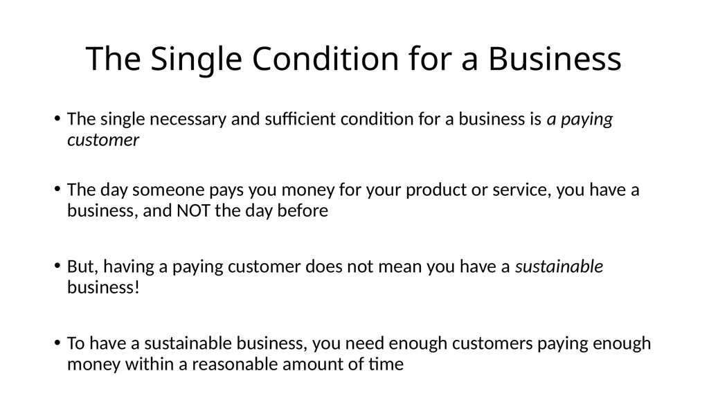Entrepreneurship for Computer Science CS 15-390 - slide 7 of 28