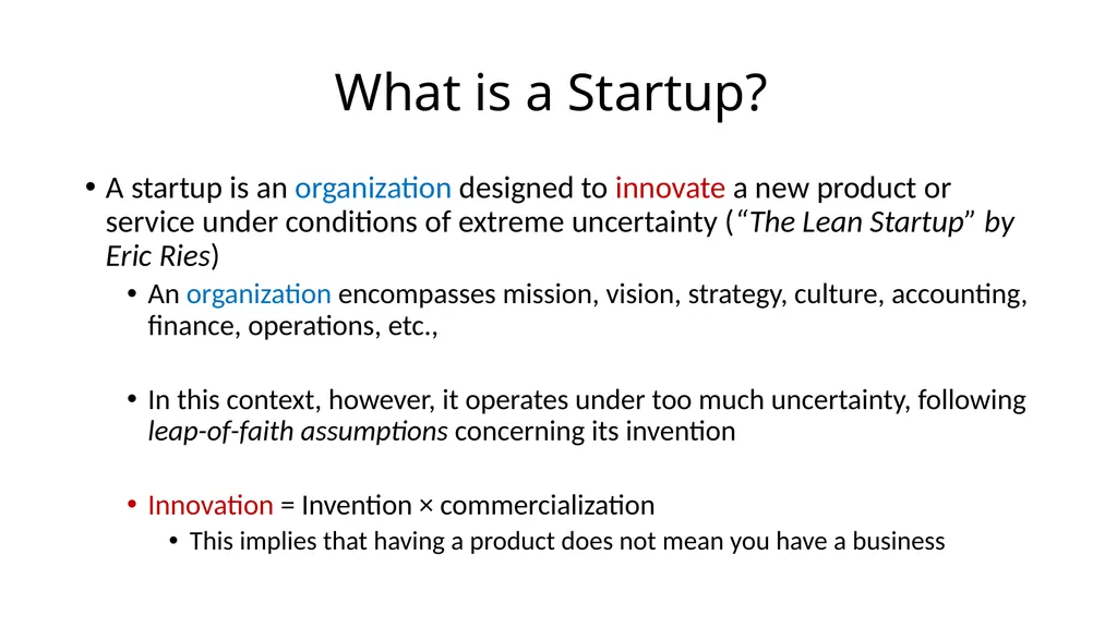 Entrepreneurship for Computer Science CS 15-390 - slide 6 of 28