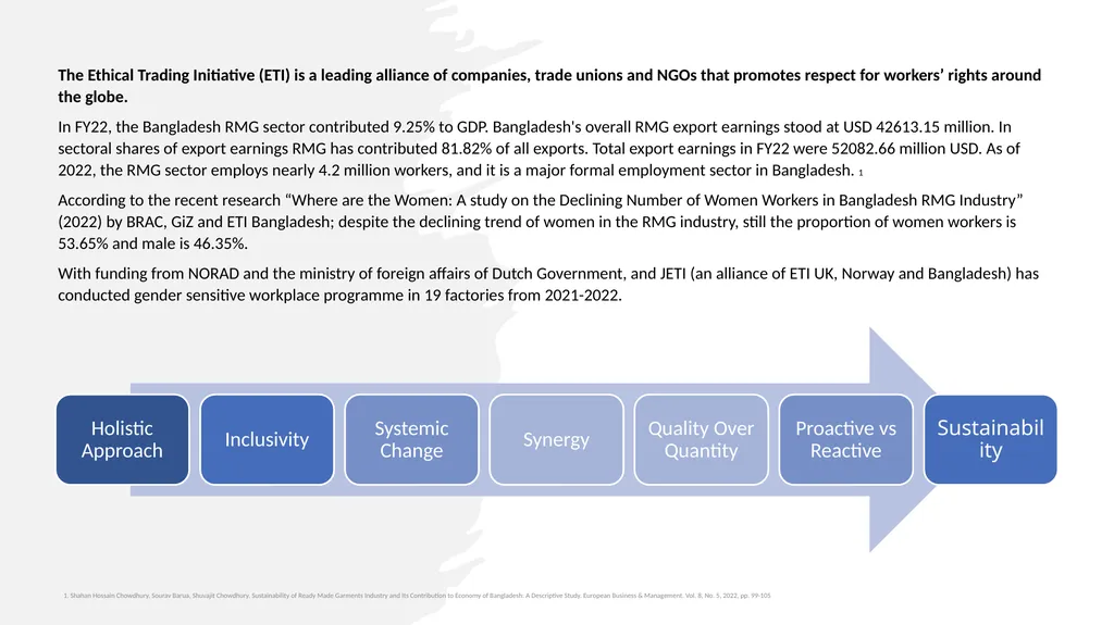 Learnings and Perspectives on Gender Sensitivity - slide 2 of 10