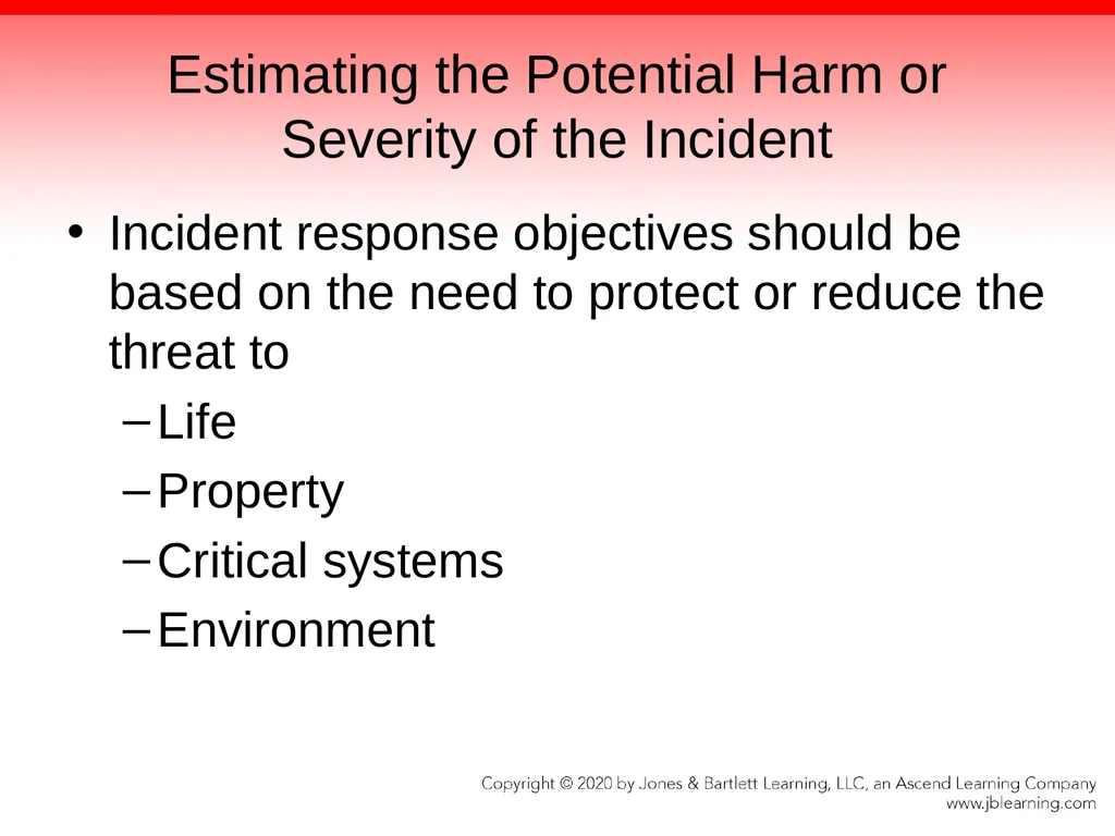 Chapter 33 Estimating Potential Harm and Planning - slide 5 of 86