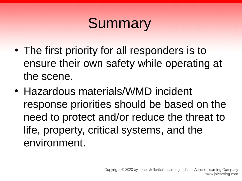 Chapter 33 Estimating Potential Harm and Planning - slide 78 of 86