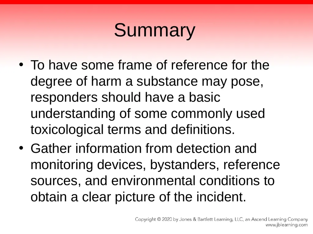 Chapter 33 Estimating Potential Harm and Planning - slide 79 of 86