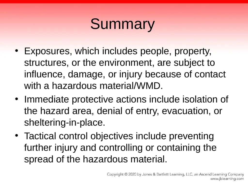 Chapter 33 Estimating Potential Harm and Planning - slide 80 of 86