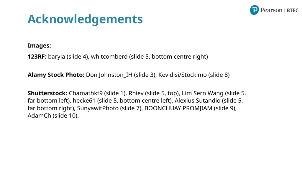 Example assignment brief Unit 9: Working with a - slide 12 of 12