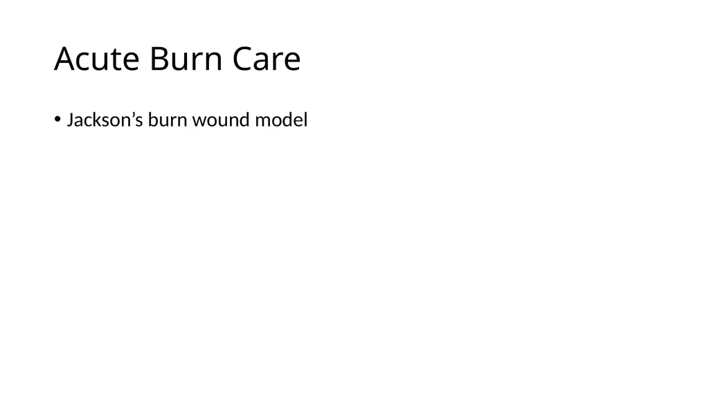 Burns in the Hand Nick Sheppard AO AF / BSSH - slide 4 of 25