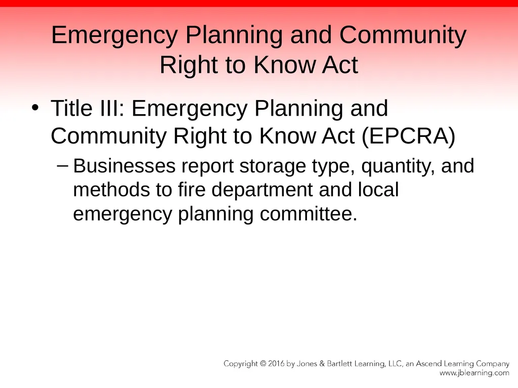Chapter 1 Hazardous Materials: Overview - slide 44 of 62