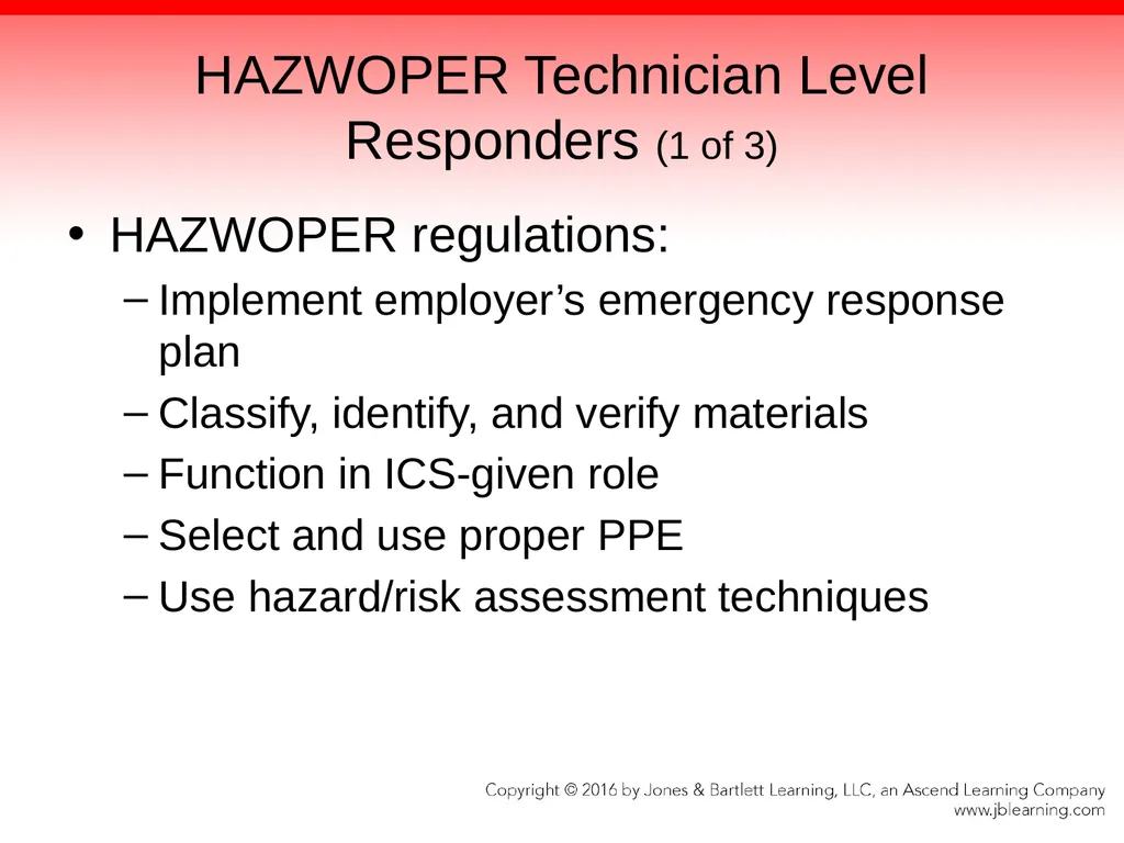 Chapter 1 Hazardous Materials: Overview - slide 37 of 62